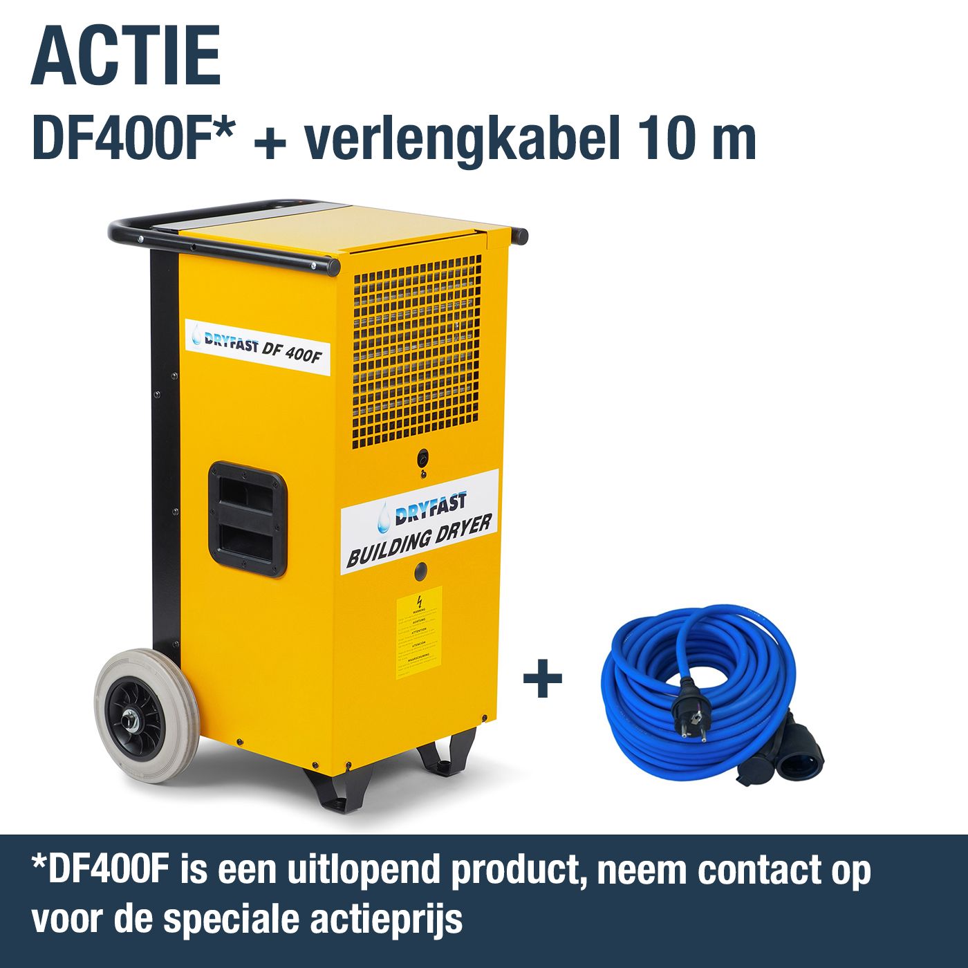 DF400F bouwdroger - uitlopend
