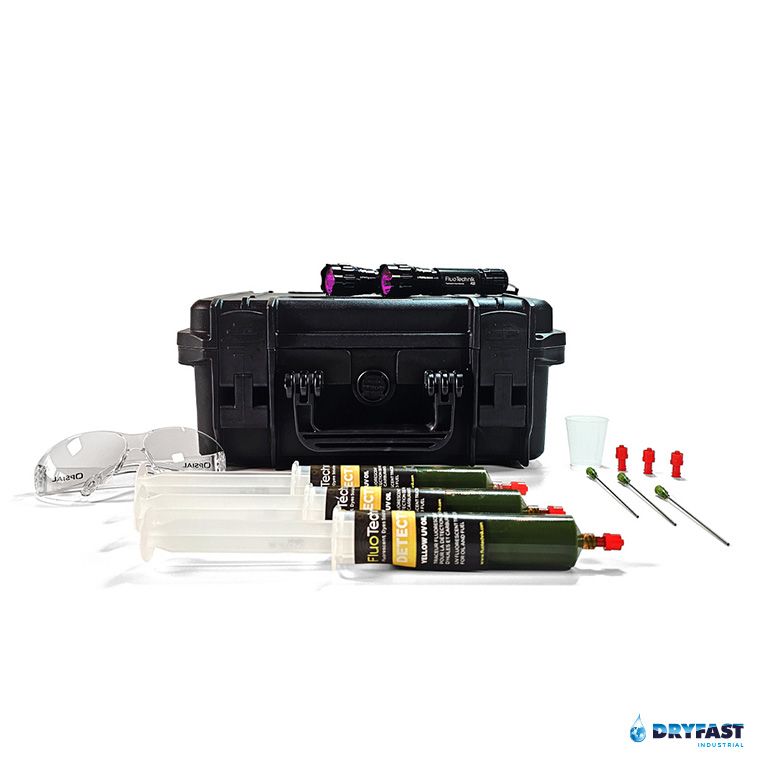 KIT-UVF + 3 x DETECT+YELLOW UV OIL spuit